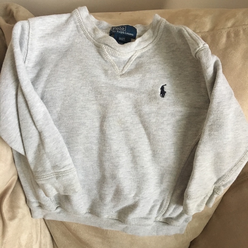 EUC Polo Sweatshirt- size 2T